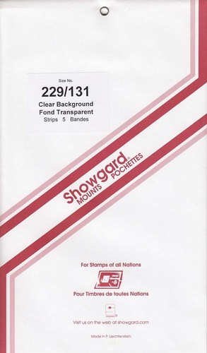 Showgard clear stamp - clear, mounts