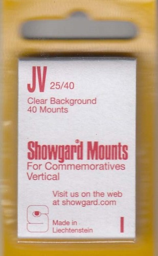 Showgard clear stamp mounts - showgard,